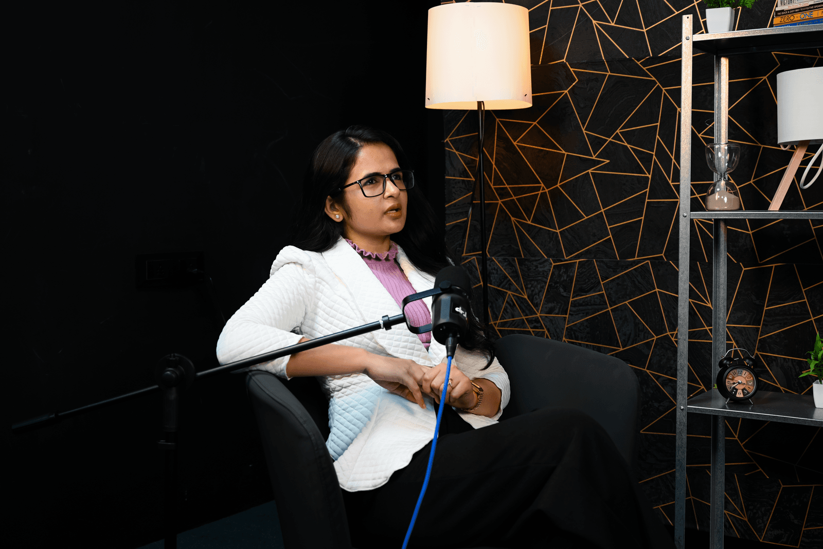 Premium podcast studio in Dubai